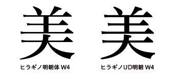 くっきりと